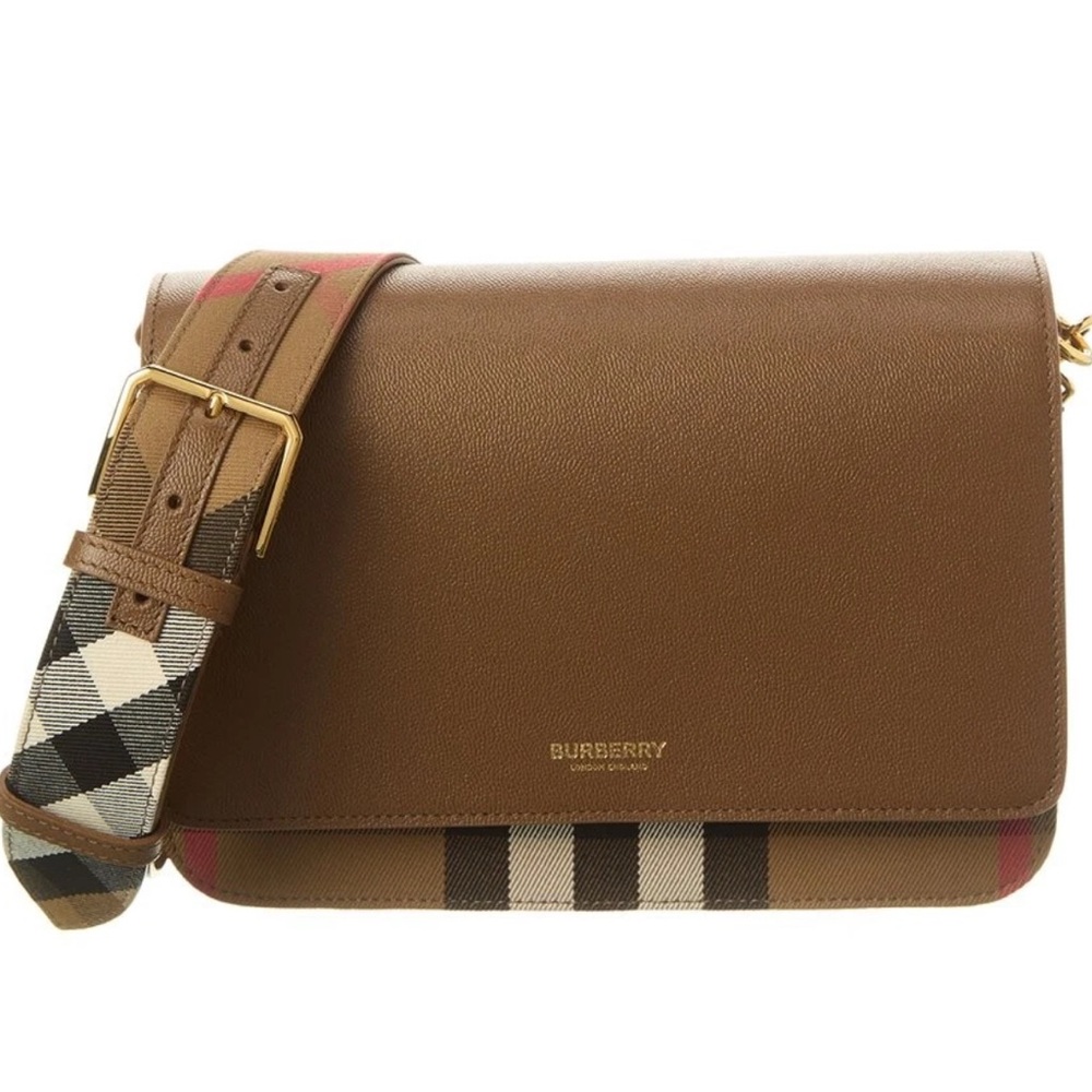 Burberry check crossbody bag